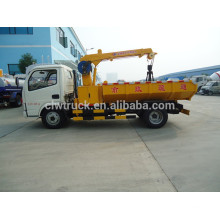 2015 Nouvelle grue à camion Dongfeng 2.5ton, camion grue 4x2 pour transport de limon